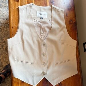 American Eagle Light Tan Vest